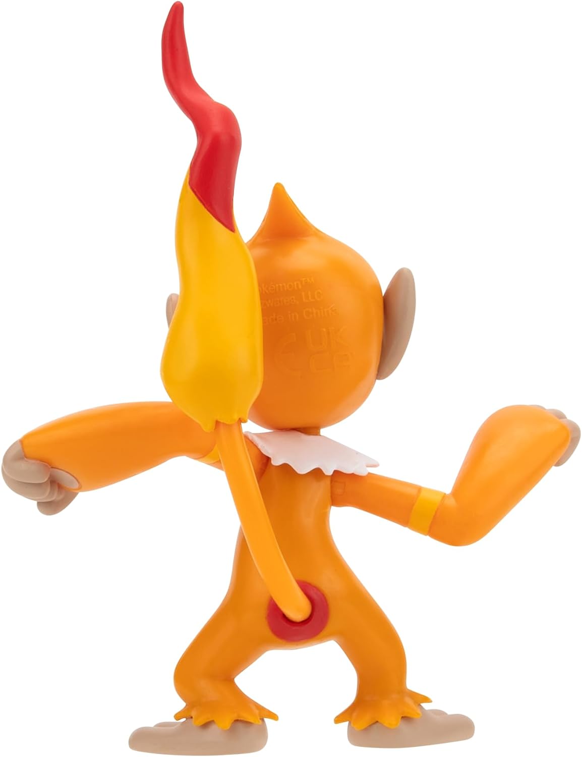 Pokemon- Monferno Figura de Batalla, Multicolor, Small (Jazwares PKW3010
