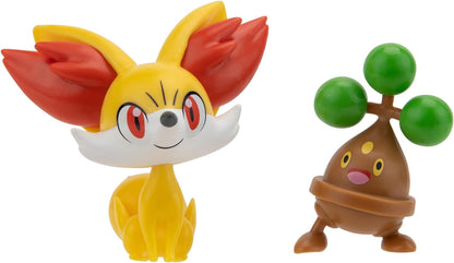 POKEMON BATTLE FIGURE FENNEKIN AND BONSLY