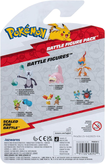 POKEMON BATTLE FIGURE GIBLE AND FROAKIE