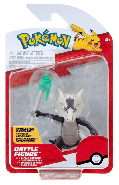 POKEMON BATTLE FIGURE ALOLAN MAROWAK