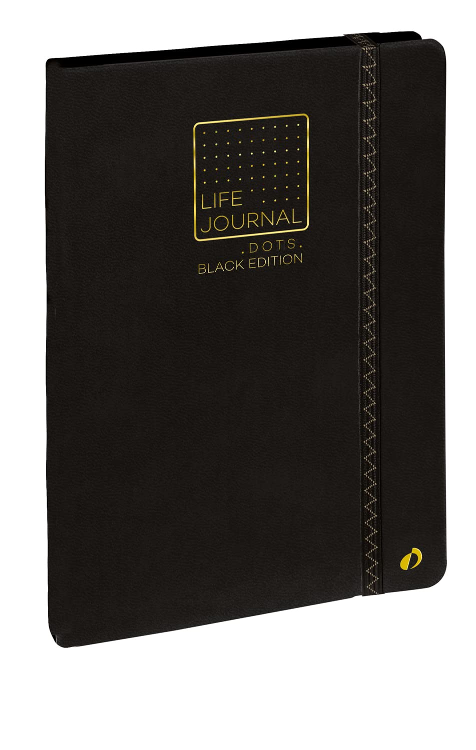 Life Journal 21 Dot Black. Papier schwarz: Der persöhnlicher Kalender