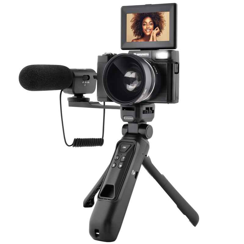 Agfaphoto - Vlogging Camera Realishot 16X Digital Zoom