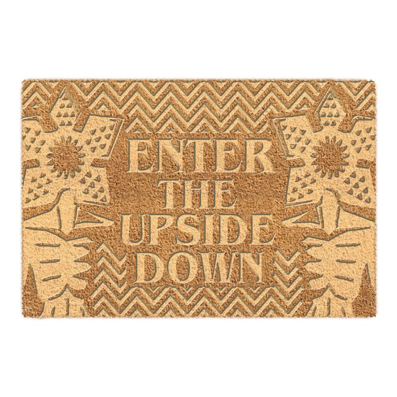 Pyramid Stranger Things Enter the Upside Down Embossed Doormat