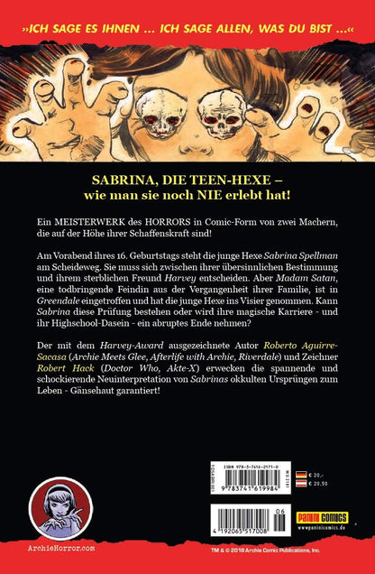 Chilling Adventures of Sabrina: Bd. 1: Schule, Tod und Teufel