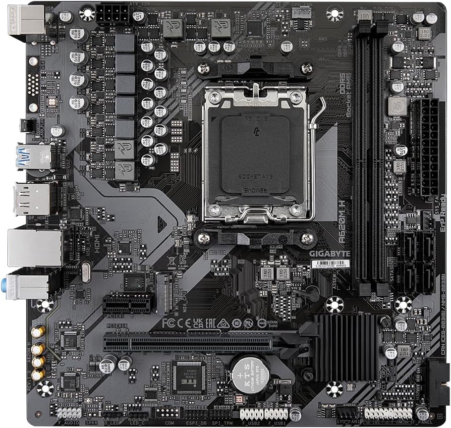 MB GBT AMD AM5 A620M H (rev. 1.0