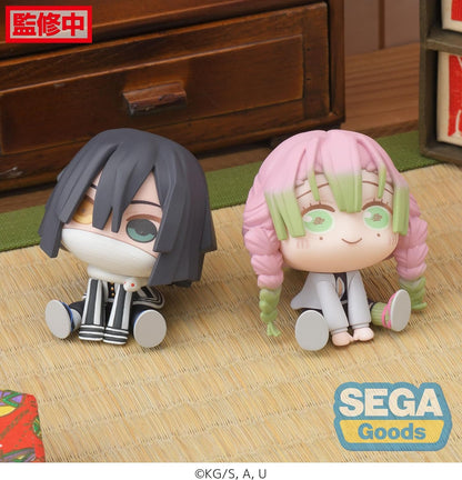 Demon Slayer: Kimetsu no Yaiba statuette PVC Chubby Collection Mitsuri Kanroji & Obanai Iguro (EX) 6 cm