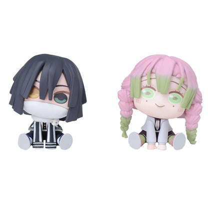 Demon Slayer: Kimetsu no Yaiba statuette PVC Chubby Collection Mitsuri Kanroji & Obanai Iguro (EX) 6 cm