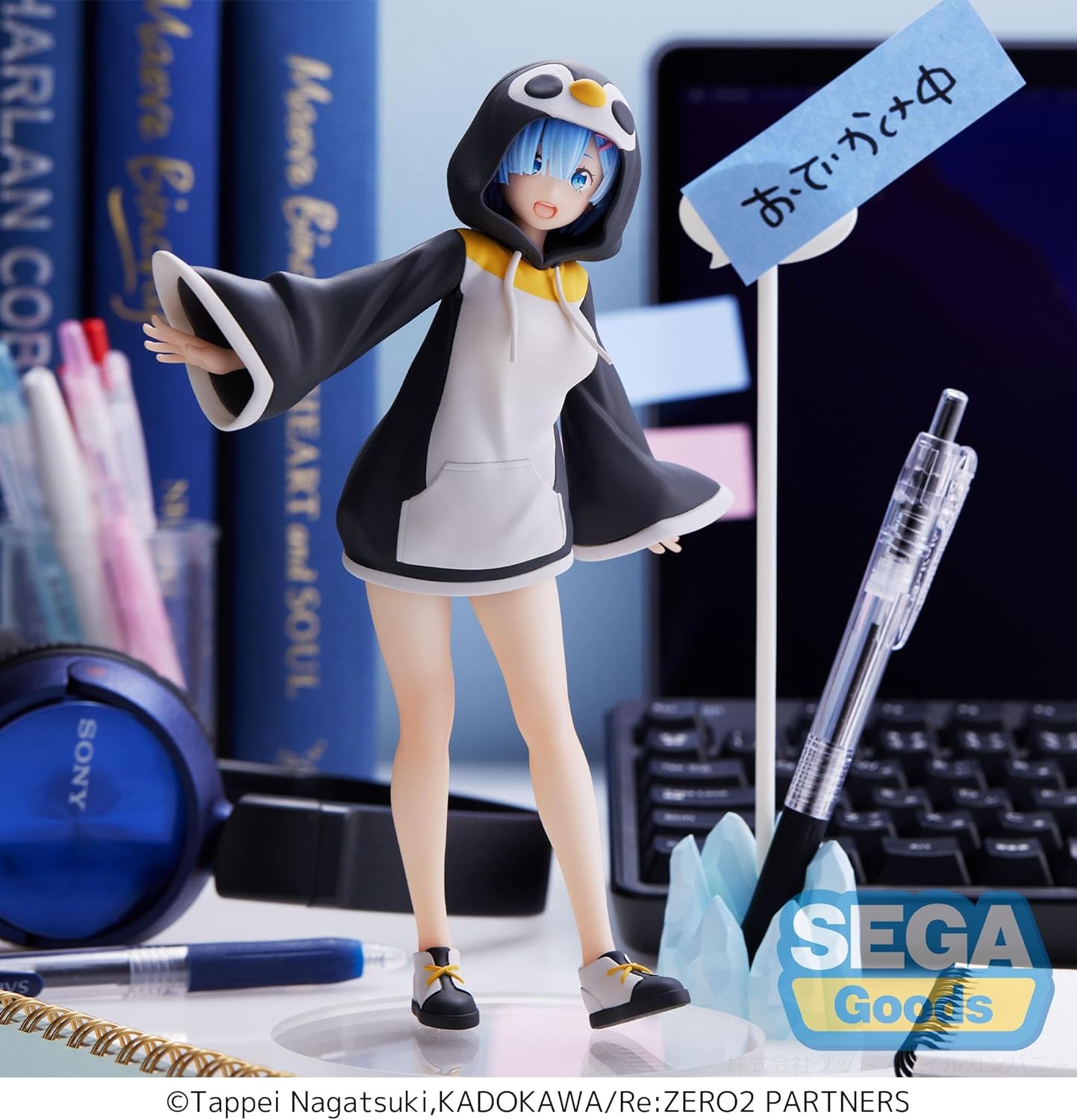 Re:Zero Starting Life in Another World statuette PVC Rem Kotoriasobi blue (re-run) 20 cm