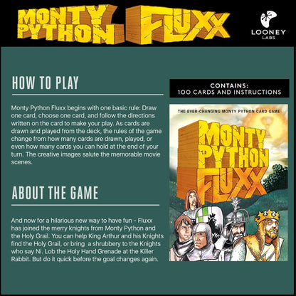 Monty Python Fluxx Card Game