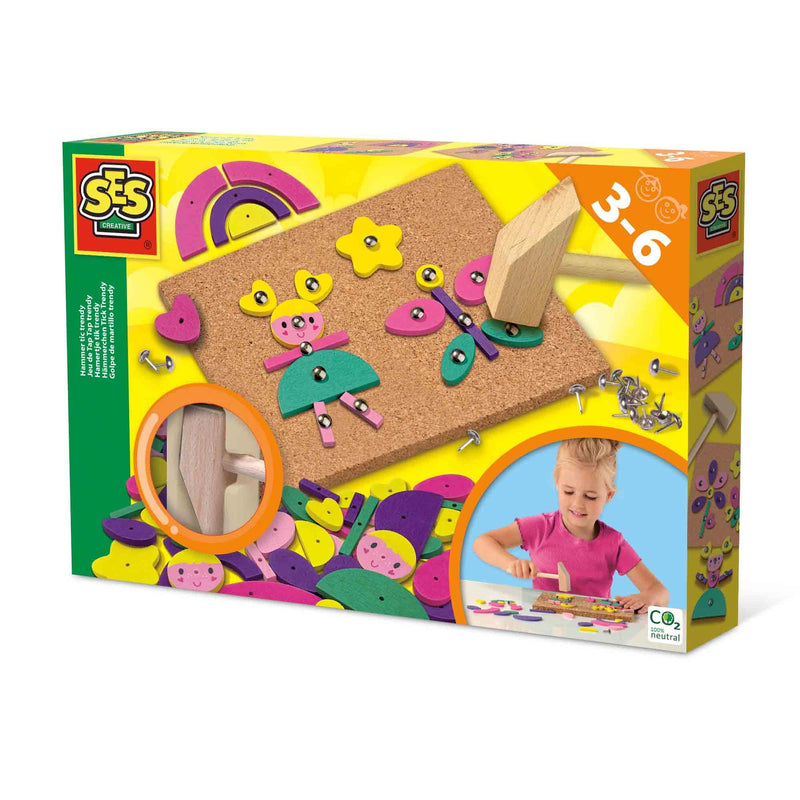 SES Creative- Hammer Tic Trendy, Multicolor (00927