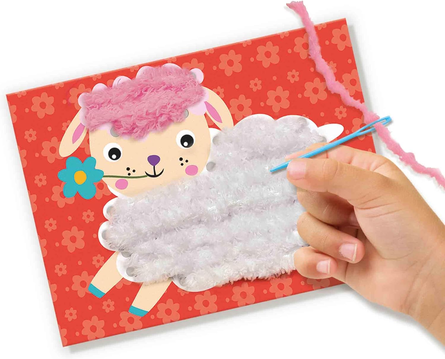 SES Creative 14043 Flauschige Tiere Sticken, diverse Farben