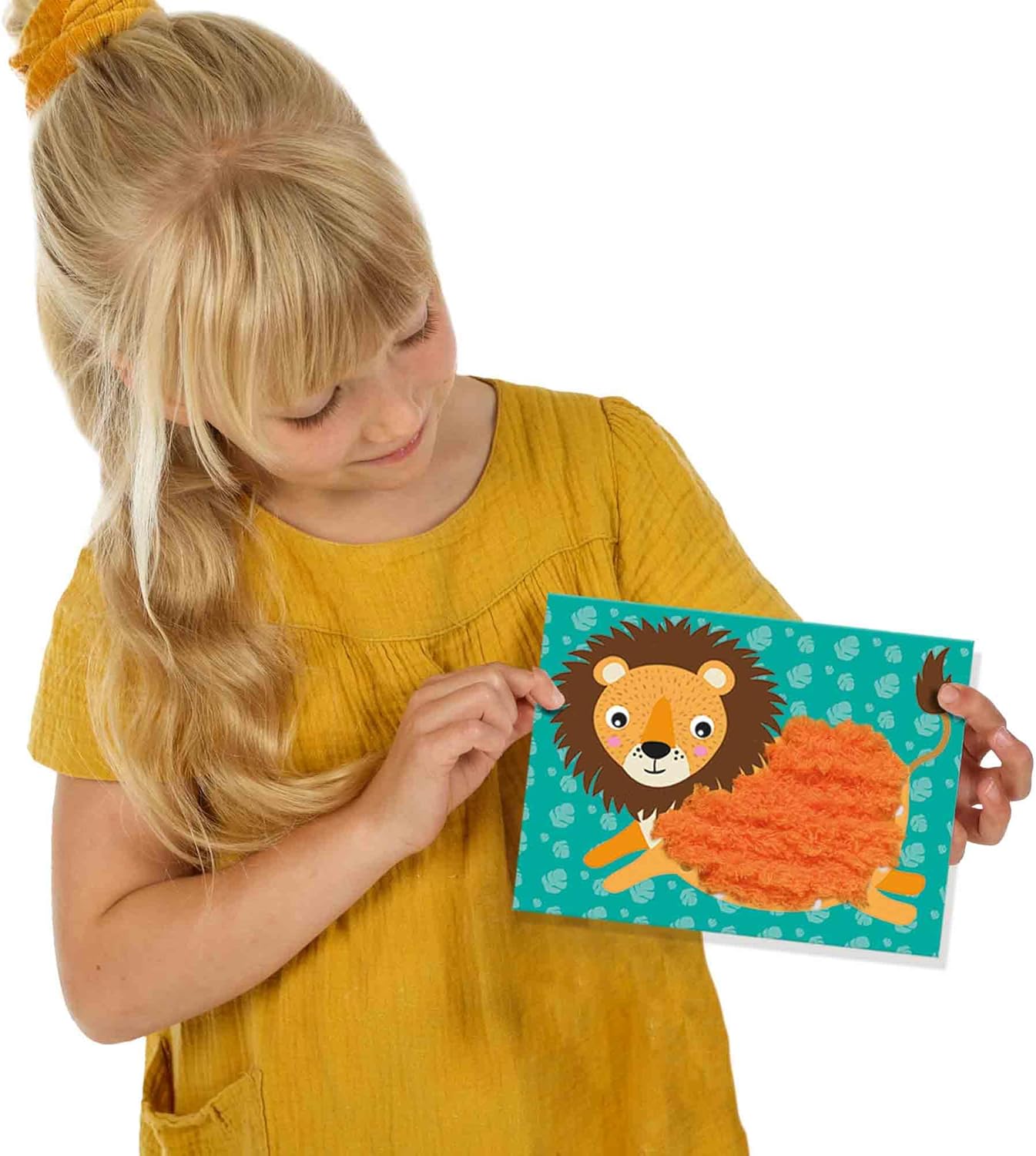 SES Creative 14043 Flauschige Tiere Sticken, diverse Farben