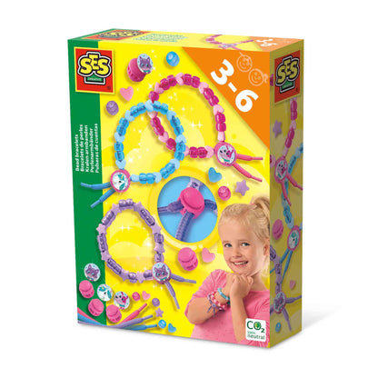 SES Creative 14047 Stars Perlenarmbänder, diverse Farben