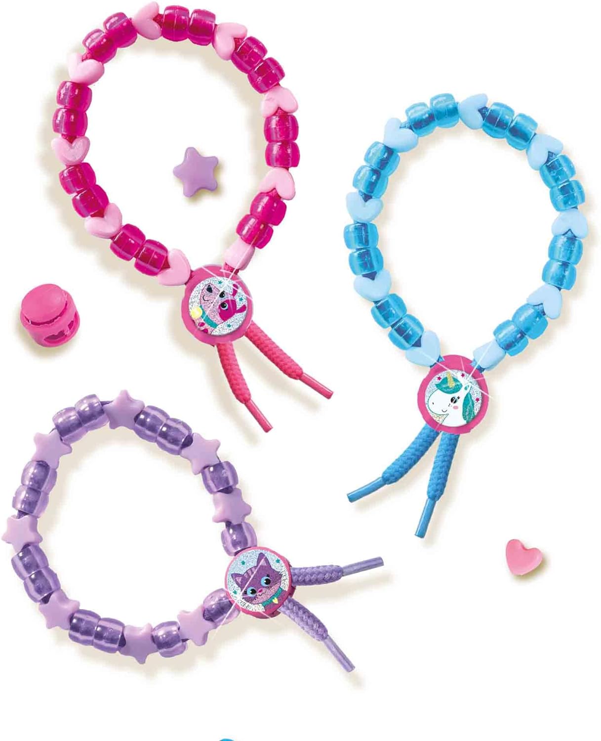 SES Creative 14047 Stars Perlenarmbänder, diverse Farben