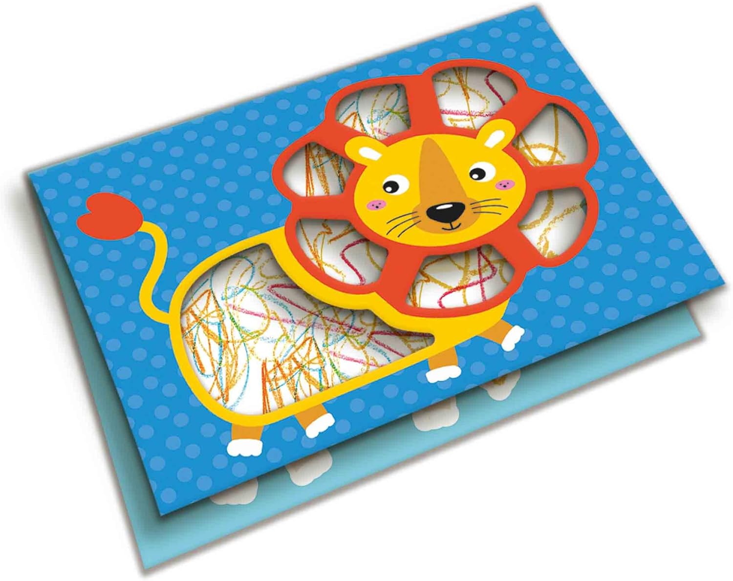 SES Creative 14404 My first crayons-Animal cards, various