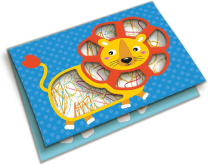 SES Creative 14404 My first crayons-Animal cards, various