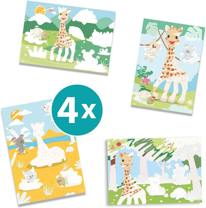 SES Creative 14490 Sophie la Girafe-Malen mit Wasser, diverse Farben