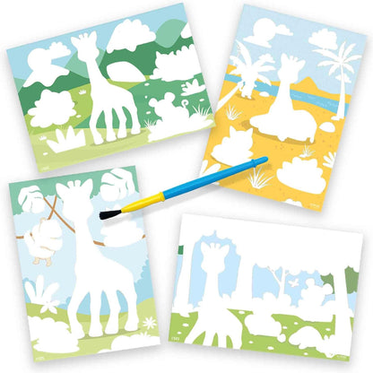 SES Creative 14490 Sophie la Girafe-Malen mit Wasser, diverse Farben