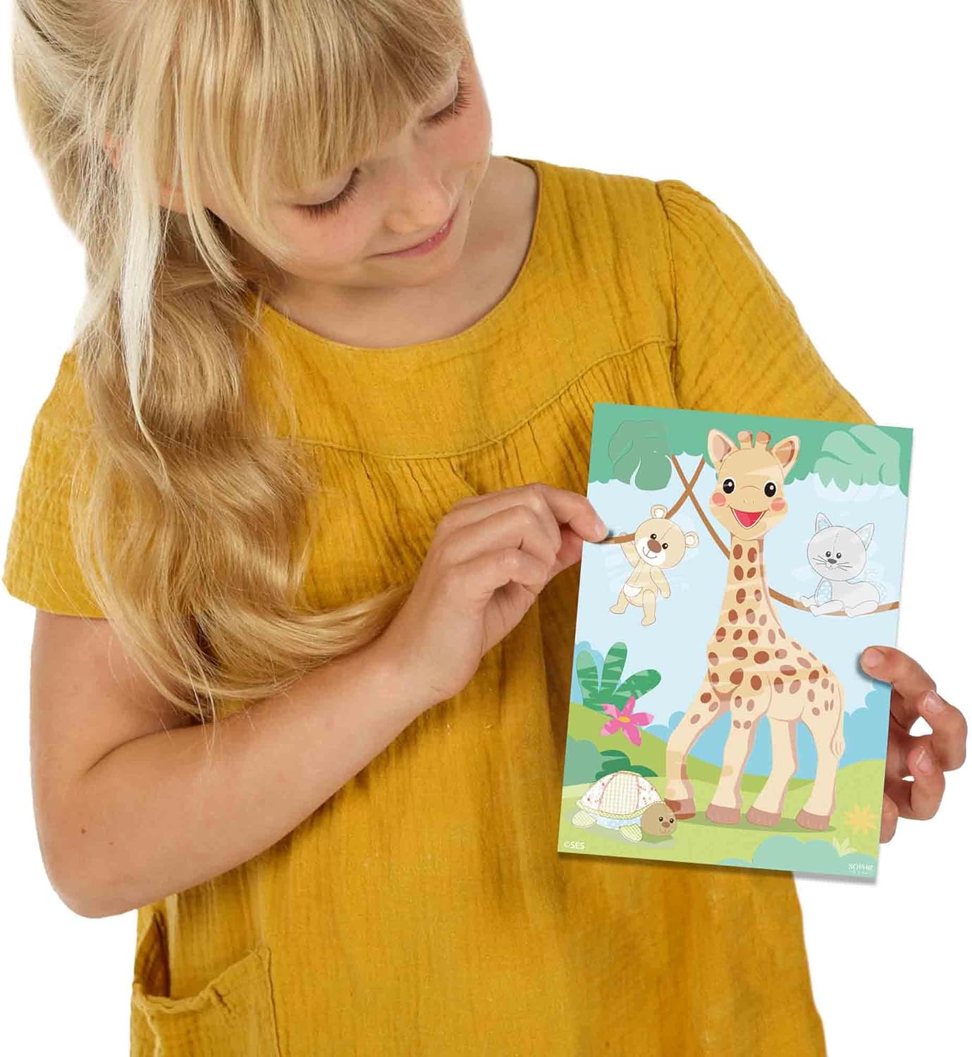 SES Creative 14490 Sophie la Girafe-Malen mit Wasser, diverse Farben