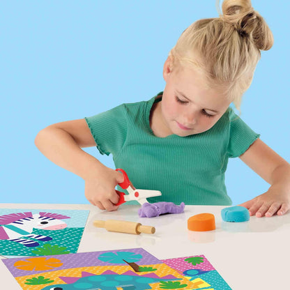 SES Creative 14640 Knetformen Schneiden, Diverse Farben