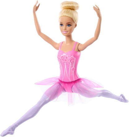 Barbie Ballerina Doll, Blonde Fashion Doll Wearing Purple Removable Tutu, Posed with Ballet Arms & “en Pointe” Toe Shoes, HRG34