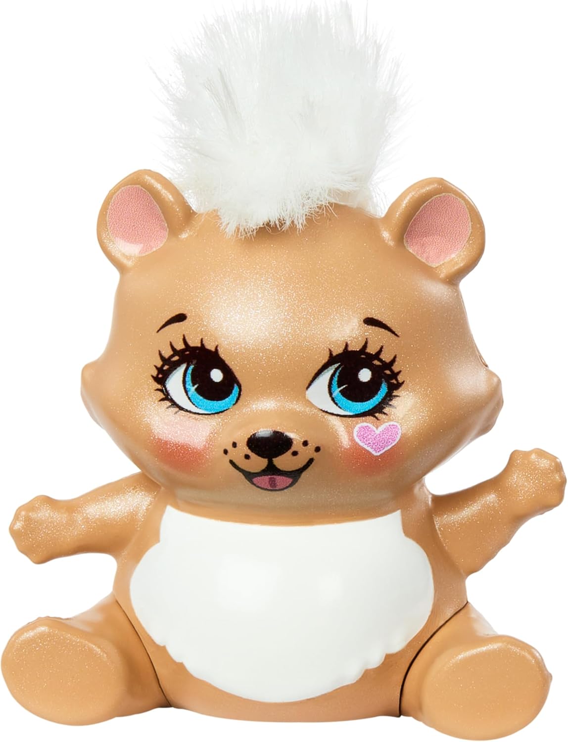 Enchantimals Dolls Doll and Animal Friend Figurine Small Doll with Removable Skirt and Accessories Gift for Kids HTP81