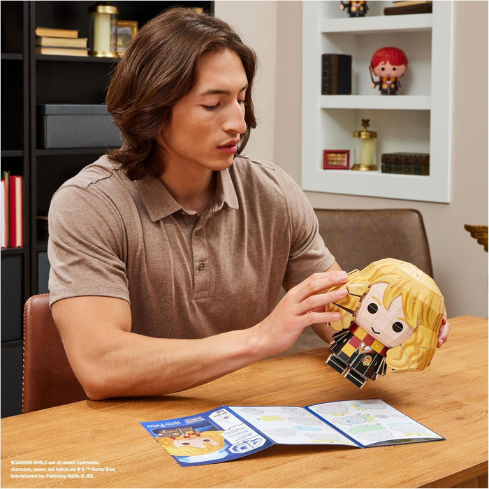 4D Build - Hermione Granger Puzzle Set 82 Piezas | Regalos Harry Potter Decoración de Mesa | Juguete de construcción | Puzles 3D para Adultos y Adolescentes (Spin Master 6069825