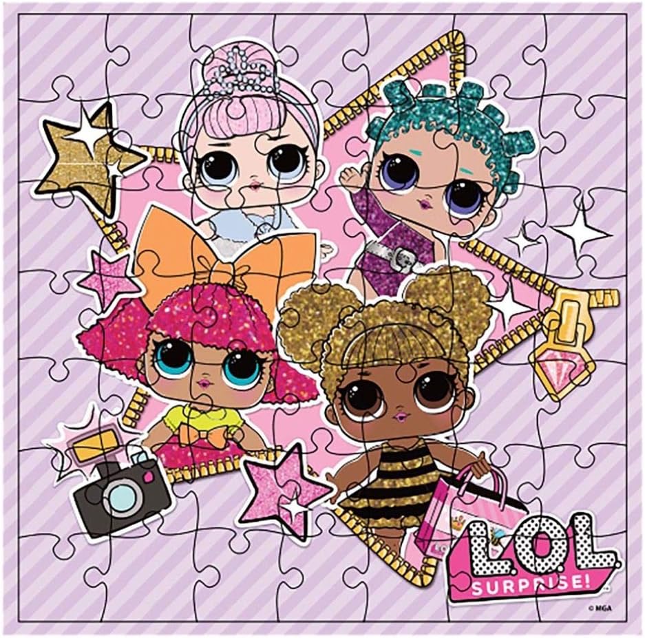 Cardinal Games L.O.L. Surprise 3-Pack of Puzzles, Multi-Colour, 6052478