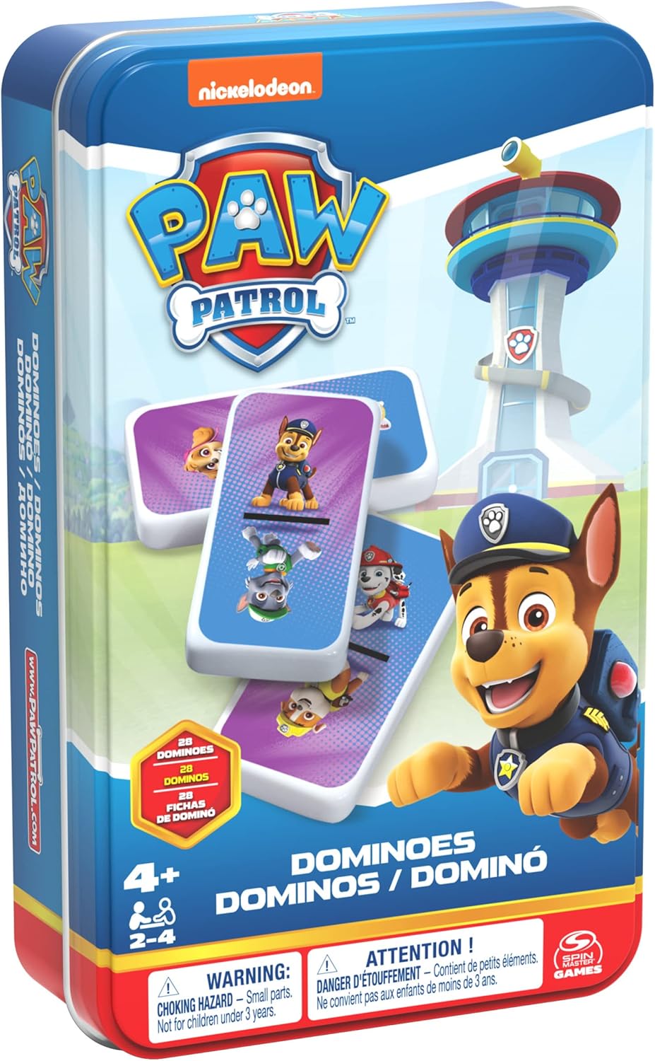 Amigo Verlag 6067468 BTE METAL DOMINOS PPPATROL