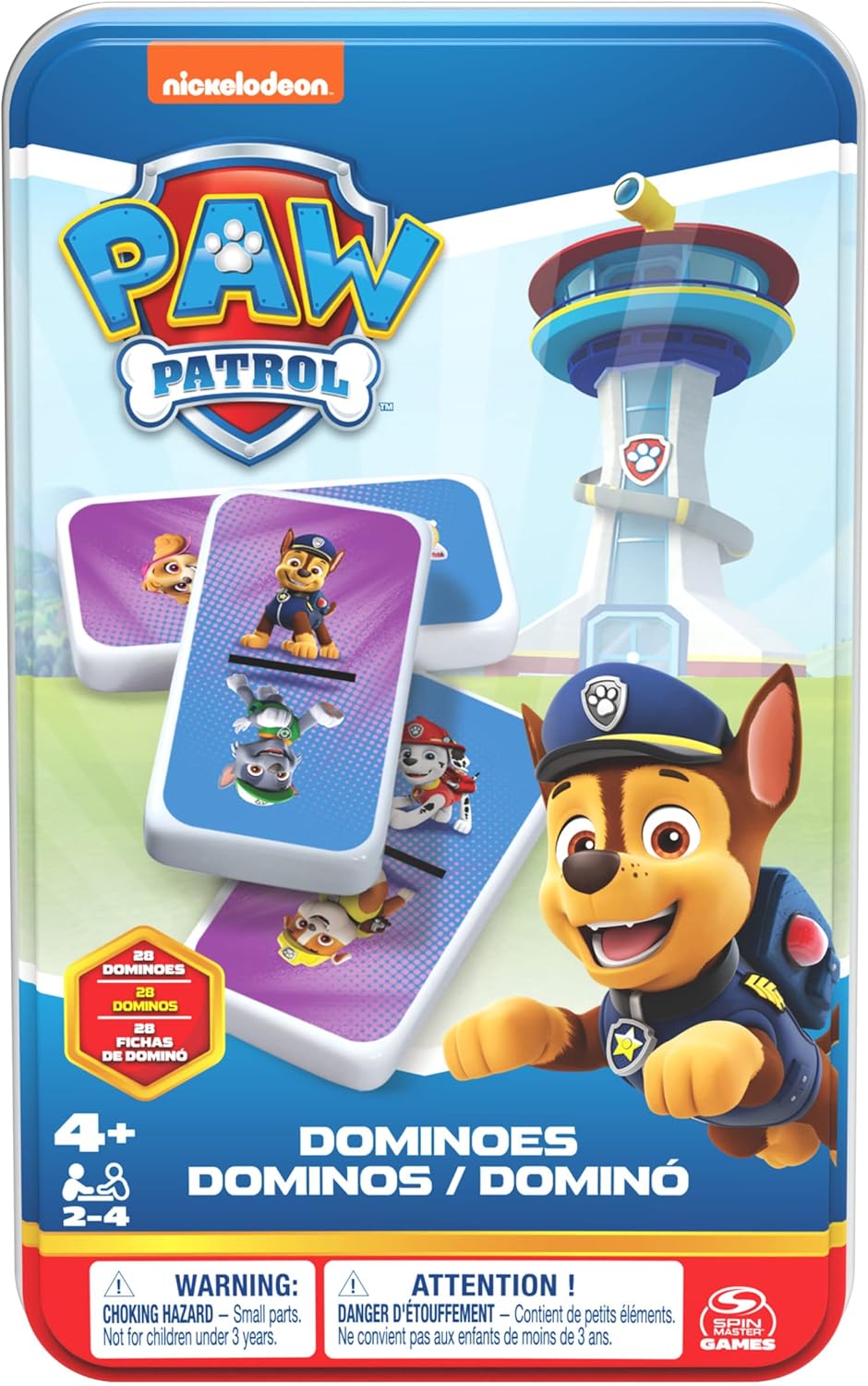 Amigo Verlag 6067468 BTE METAL DOMINOS PPPATROL