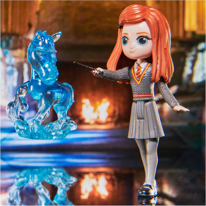 Wizarding World Harry Potter - Freunde Spielset mit Harry Potter und Ginny Weasley Sammelfiguren sowie 2 Patronus-Schutzwesen, Spielzeug für Kinder ab 5 Jahren, Fanartikel Harry, Ginny & 2 Patronus