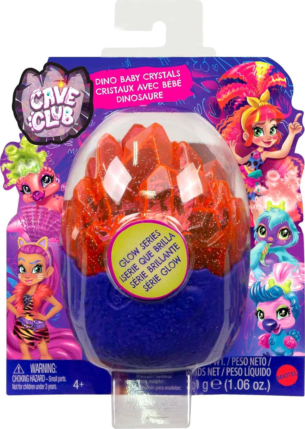 Mattel Cave Club:  Dino Baby Crystals (Random) (Gvr69)