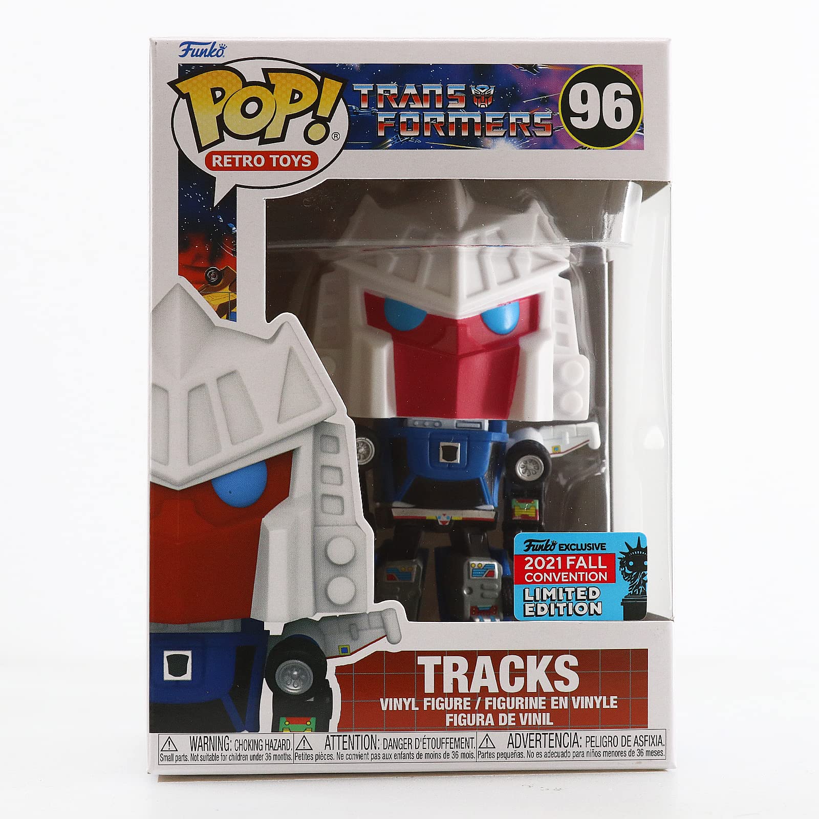 Funko Pop! Retro Toys: Transformers - Tracks (Convention Special Edition