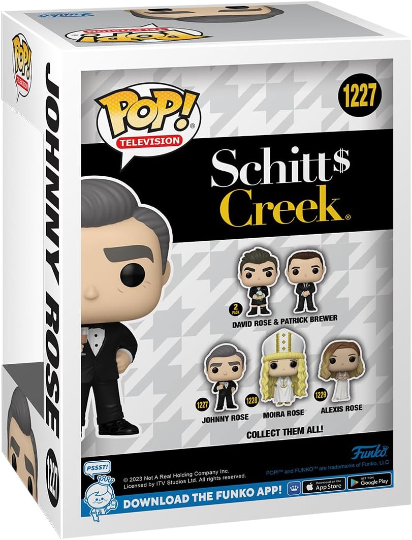 Funko POP! TV: Schitt's Creek - Johnny Rose - Collectable Vinyl Figure - Gift Idea - Official Merchandise - Toys for Kids & Adults - TV Fans - Model Figure for Collectors and Display