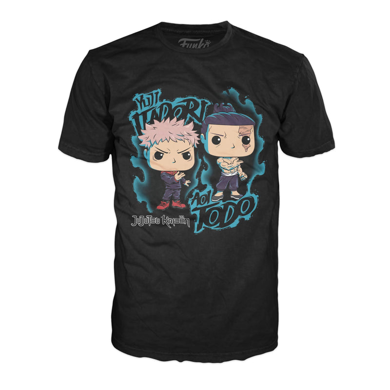 Funko Boxed Tee: JJK - Yuji & Aoi - L - T-Shirt - Kleidung - Geschenkidee - Kurzärmeliges Top Für Erwachsene Männer Und Frauen - Offizielle Handelswaren Fans