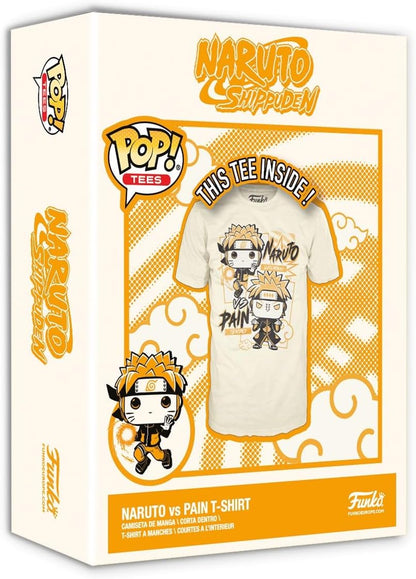Funko Boxed Tee: Naruto - Naruto V Pain - Large - (L) - T-Shirt - Kleidung - Geschenkidee - Kurzärmeliges Top Für Erwachsene Männer und Frauen - Offizielle Handelswaren Fans