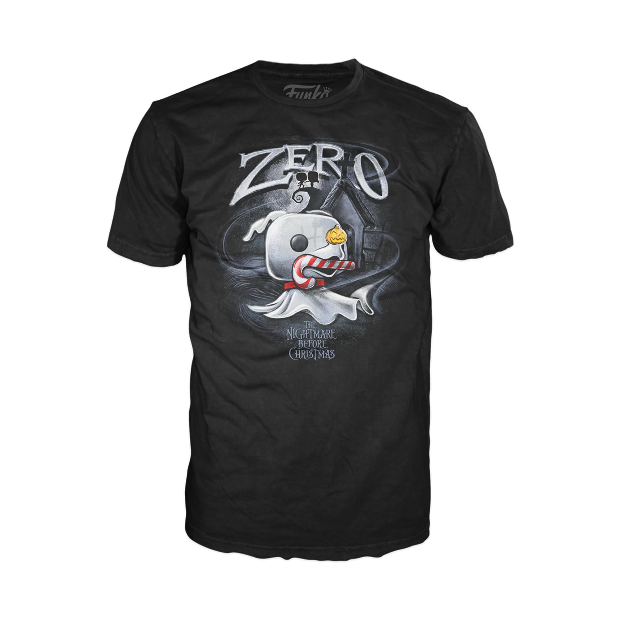 Funko Boxed Tee: The Nightmare Before Christmas - Zero w/Cane - XL