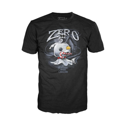 Funko Boxed Tee: The Nightmare Before Christmas - Zero w/Cane - XL