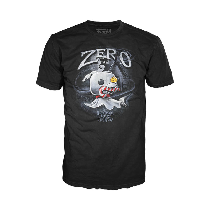 Funko Boxed Tee: The Nightmare Before Christmas - Zero w/Cane - XL