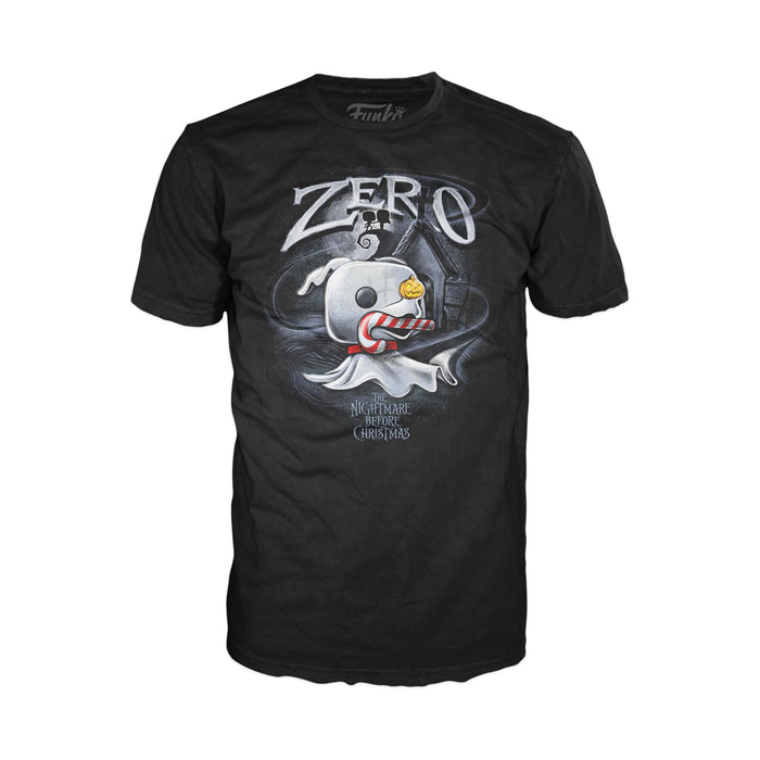 Funko Boxed Tee: The Nightmare Before Christmas - Zero w/Cane - XL