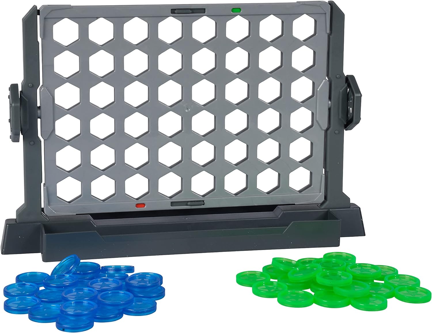 Noris Flip4 606064599 Classic Game Row of 4 for Spinning for Children from 6 Years, Strategy Game for 2 Players