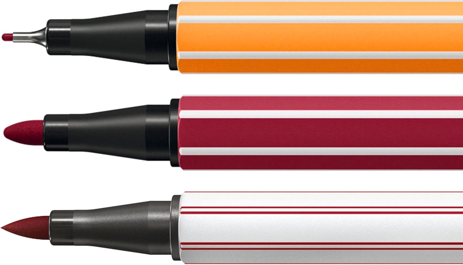 STABILO - Pen 68, Pen 68 Brush & point 88 - Creative Set - Metalen etui met 30 Stuks
