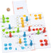 GOKI 56638 Ludo XXL en un cubo desplegable Games table, Multicolored, One size