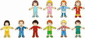 GOKI- Puzzle para Vestir al niño y niña Rompecabezas, Color (Multicolor) (57475
