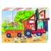 goki Puzzle de Dados, Estaciones en la Granja, Multicolor (57839