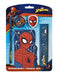 Undercover 660000019 - Spider-Man Pencil Set - Spider-Man Pencil Set, Includes Eraser, Pencil, Ruler, Notepad and a Sharpener