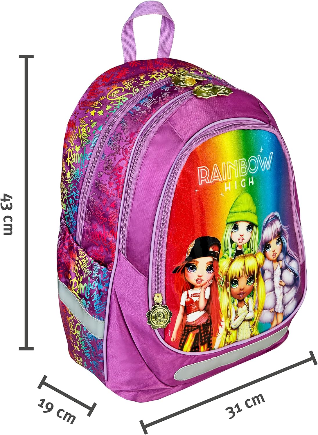 Undercover - School Rugzak Rainbow High
