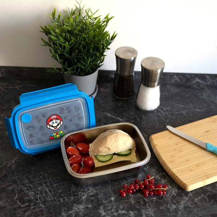 Scooli SUMA9908 Super Mario Lunch Box, multicoloured