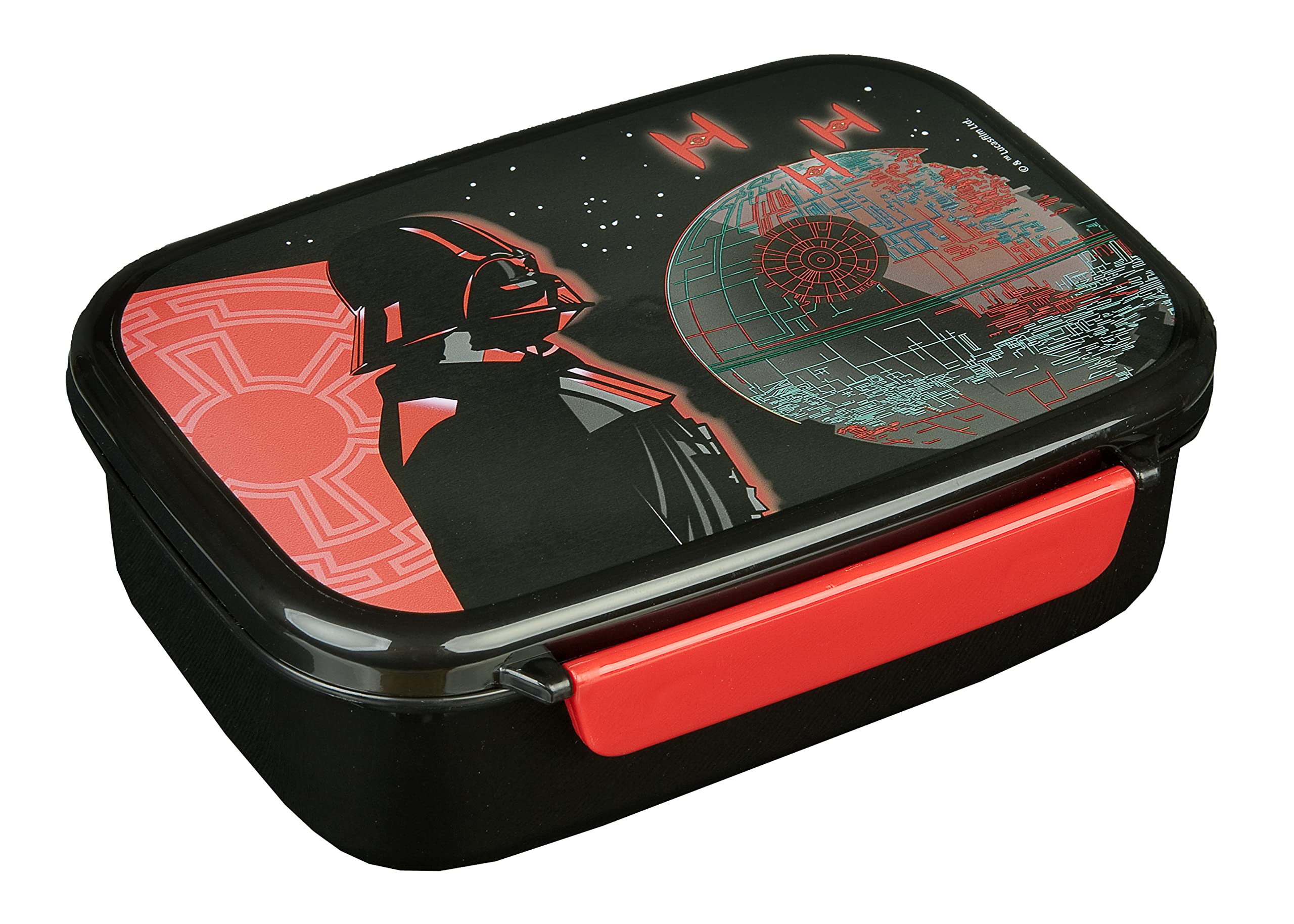 Scooli SWML9903 Lunch Box, Plastic, red