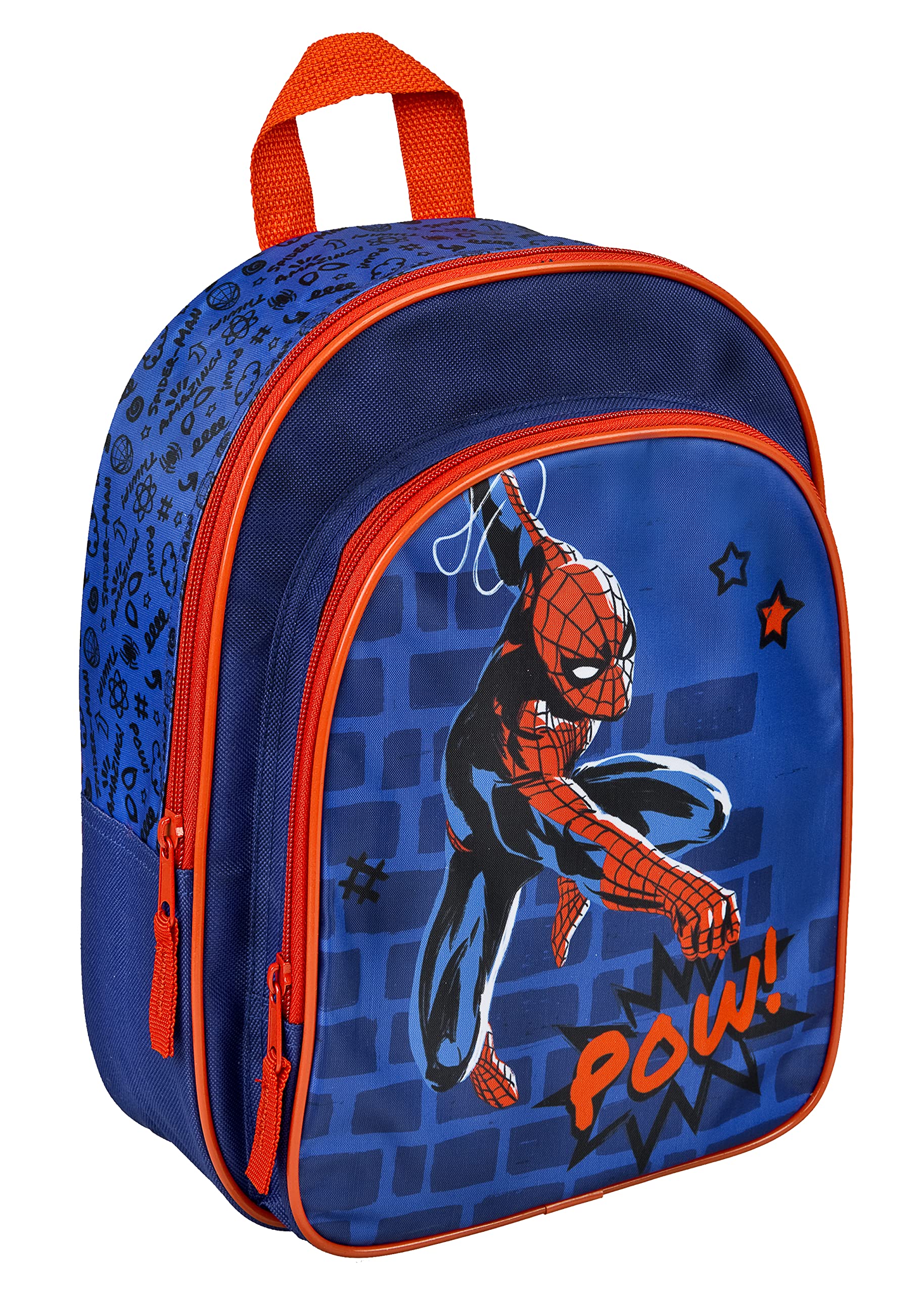 Undercover- Mochila de Hombre araña, Color Azul/Rojo (SPAN7601